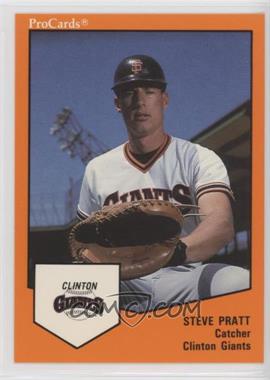 1989 ProCards Minor League Team Sets - [Base] #908 - Steve Pratt
