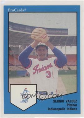 1989 ProCards Triple A - [Base] #1215 - Sergio Valdez