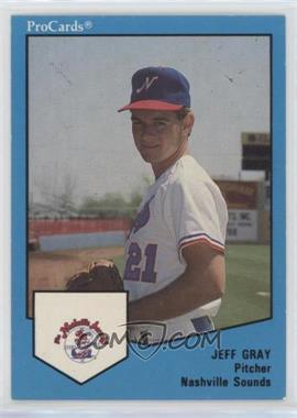 1989 ProCards Triple A - [Base] #1288 - Jeff Gray
