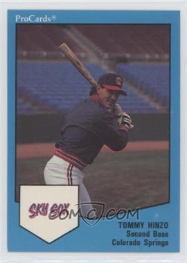 1989 ProCards Triple A - [Base] #256 - Tommy Hinzo