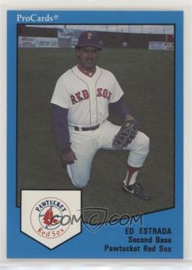 1989 ProCards Triple A - [Base] #698 - Ed Estrada