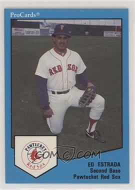 1989 ProCards Triple A - [Base] #698 - Ed Estrada