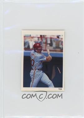 1989 Red Foley's Best Baseball Book Ever Stickers - [Base] #104 - Mike Schmidt