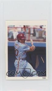 1989 Red Foley's Best Baseball Book Ever Stickers - [Base] #104 - Mike Schmidt