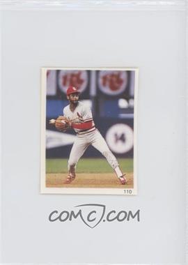 1989 Red Foley's Best Baseball Book Ever Stickers - [Base] #110 - Ozzie Smith