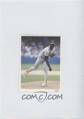 1989 Red Foley's Best Baseball Book Ever Stickers - [Base] #112 - Dave Stewart