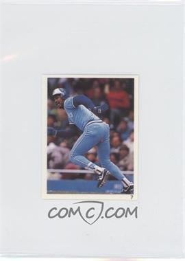 1989 Red Foley's Best Baseball Book Ever Stickers - [Base] #7 - George Bell