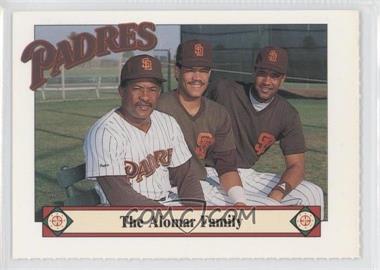 1989 San Diego Padres Magazine Cards Base 3 9 Sandy Alomar Jr Sandy Alomar Sr Roberto