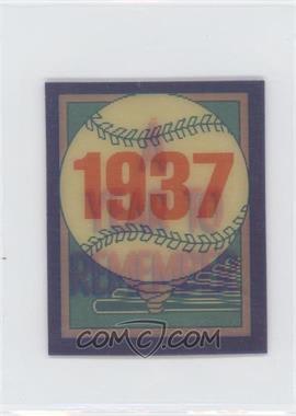 1989 Score - A Year to Remember Inserts #6 - 1937