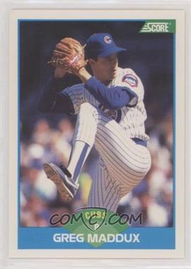 1989 Score - [Base] #119 - Greg Maddux