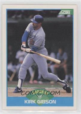 1989 Score - [Base] #210 - Kirk Gibson