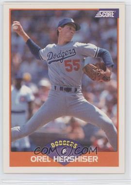 1989 Score - [Base] #370 - Orel Hershiser