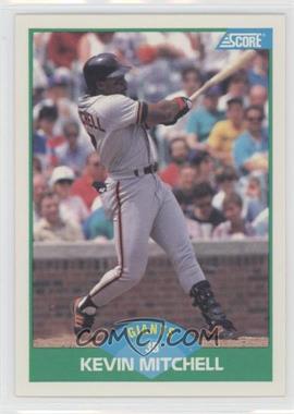 1989 Score - [Base] #39 - Kevin Mitchell