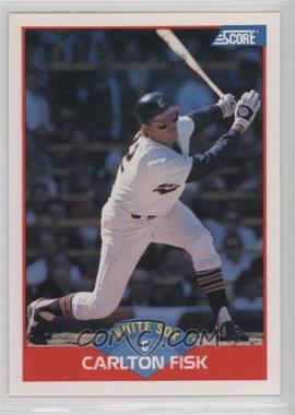1989 Score - [Base] #449 - Carlton Fisk