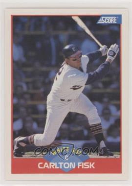 1989 Score - [Base] #449 - Carlton Fisk