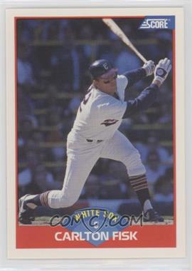 1989 Score - [Base] #449 - Carlton Fisk