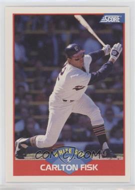 1989 Score - [Base] #449 - Carlton Fisk