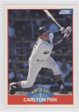 1989 Score - [Base] #449 - Carlton Fisk