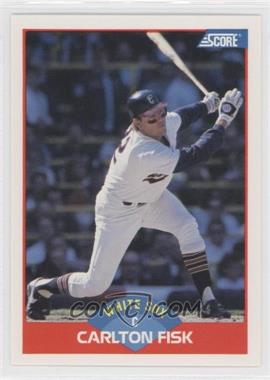 1989 Score - [Base] #449 - Carlton Fisk