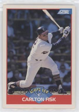 1989 Score - [Base] #449 - Carlton Fisk