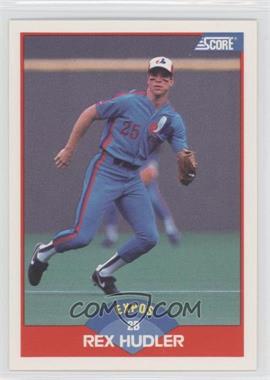 1989 Score - [Base] #470 - Rex Hudler