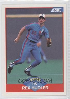 1989 Score - [Base] #470 - Rex Hudler