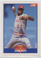 Jose Rijo (Uniform #27 on Back)