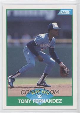 1989 Score - [Base] #57 - Tony Fernandez