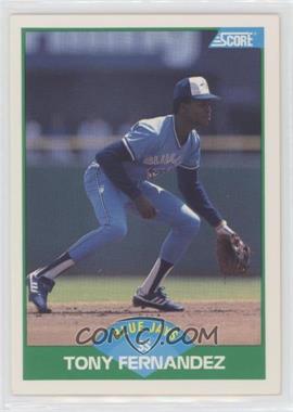 1989 Score - [Base] #57 - Tony Fernandez