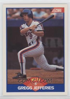 1989 Score - [Base] #600 - Gregg Jefferies