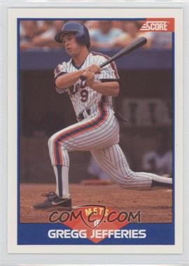 1989 Score - [Base] #600 - Gregg Jefferies