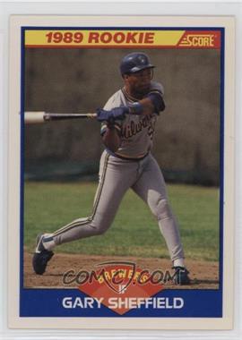 1989 Score - [Base] #625 - Gary Sheffield [Poor to Fair]