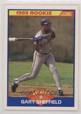 1989 Score - [Base] #625 - Gary Sheffield [EX to NM]