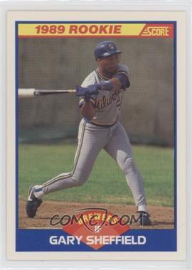 1989 Score - [Base] #625 - Gary Sheffield