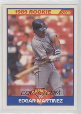 1989 Score - [Base] #637 - Edgar Martinez