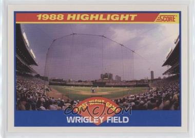 1989 Score - [Base] #652 - Wrigley Field