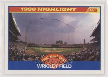 1989 Score - [Base] #652 - Wrigley Field