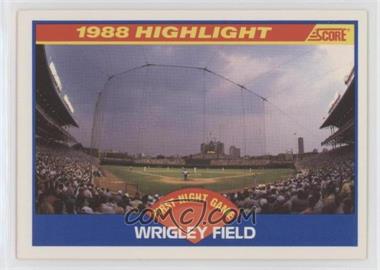 1989 Score - [Base] #652 - Wrigley Field