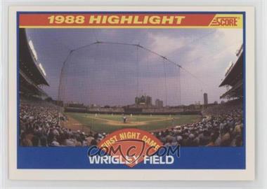 1989 Score - [Base] #652 - Wrigley Field