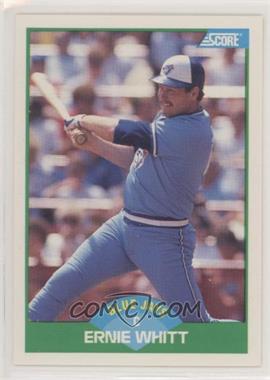 1989 Score - [Base] #98 - Ernie Whitt