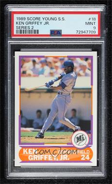 1989 Score - Factory Set Young Superstars II #18 - Ken Griffey Jr. [PSA 9 MINT]