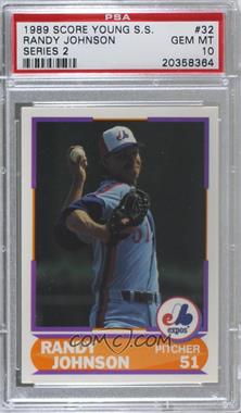 1989 Score - Factory Set Young Superstars II #32 - Randy Johnson [PSA 10 GEM MT]