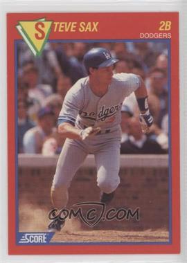 1989 Score 100 Hottest Players - Box Set [Base] #33 - Steve Sax