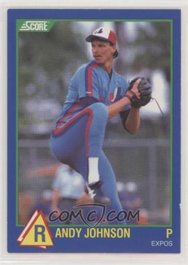 1989 Score 100 Hottest Rookies - Box Set [Base] #63 - Randy Johnson