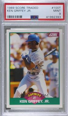 1989 Score Rookie & Traded - Box Set [Base] #100T - Ken Griffey Jr. [PSA 9 MINT]