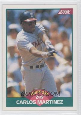 1989 Score Rookie & Traded - Box Set [Base] #103T - Carlos Martinez