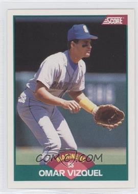 1989 Score Rookie & Traded - Box Set [Base] #105T - Omar Vizquel