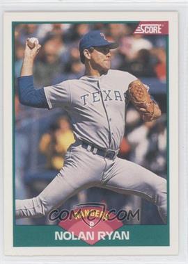 1989 Score Rookie & Traded - Box Set [Base] #2T - Nolan Ryan