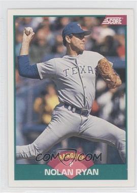 1989 Score Rookie & Traded - Box Set [Base] #2T - Nolan Ryan