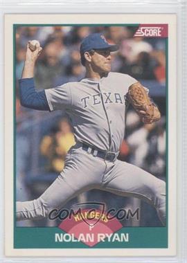 1989 Score Rookie & Traded - Box Set [Base] #2T - Nolan Ryan